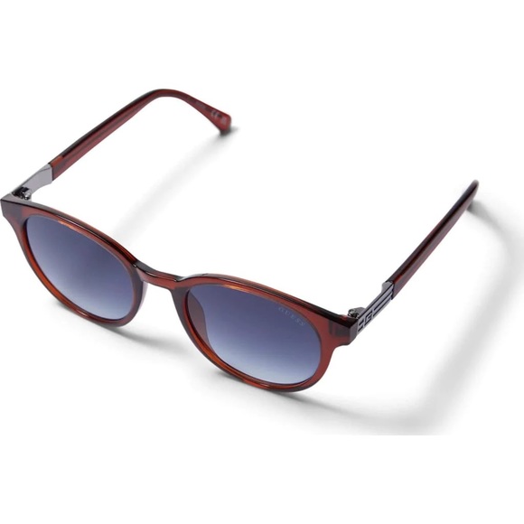 Guess sunglasses Shiny Light Brown/Gradient Blue - Picture 3 of 9